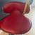 Modern beautiful red/ burgundy countertop dining stools/ chairs 6 thumbnail