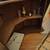 Vintage home bar - orange leather chairs - embossed leather 4 thumbnail
