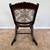 Antique Wooden Settee & Folding Rocking Chair Set Floral Upholstery Vi 5 thumbnail