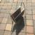 Modern chrome magazine holder Natuzzi Italia A48 1 thumbnail