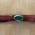 Men’s Belt With Brass and Malachite Buckle 1 thumbnail