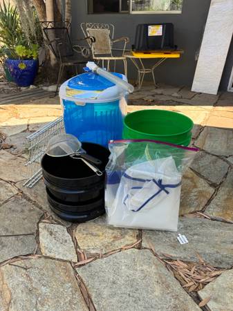 Bubble hash sieving kit 1