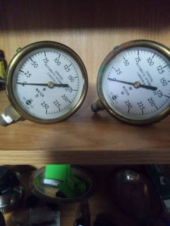 Vintage water gauge 2 Central automatic sprinkler corporation usage 1