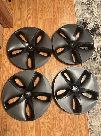 Tesla hubcaps 1
