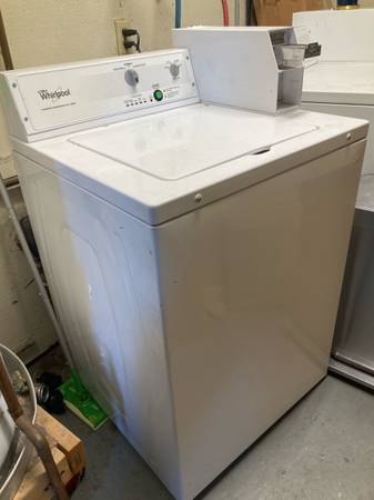 2 machines- full sized coin operated washer and dryer 1