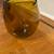 large glass amber colored juice pitcher 6 thumbnail
