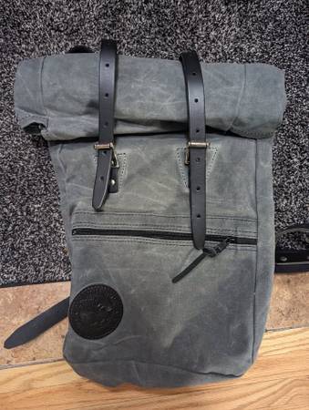 Duluth Pack | Roll-Top Scout Gray Backpack 1