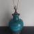 Vintage Large Turquoise Ceramic Oriental Style Lamp. 17 thumbnail