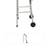 MEDLINE Guardian G30757W Adult folding walker 5" wheels *NEW* 1 thumbnail