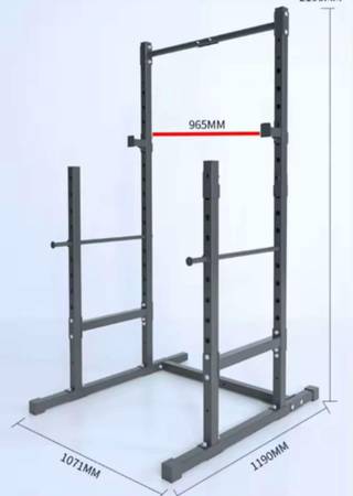 Brand New 2x2 Power Rack Half Rack Squat Rack 1