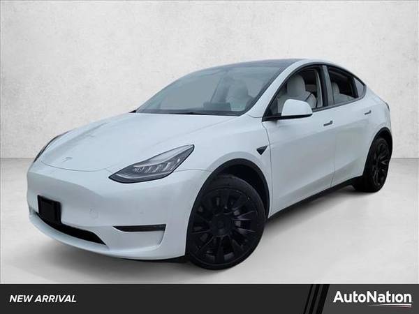 2021 Tesla Model Y Long Range AWD All Wheel Drive SUV Electric AUTONATION 1