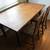 Vintage Oak Library Table 7 thumbnail