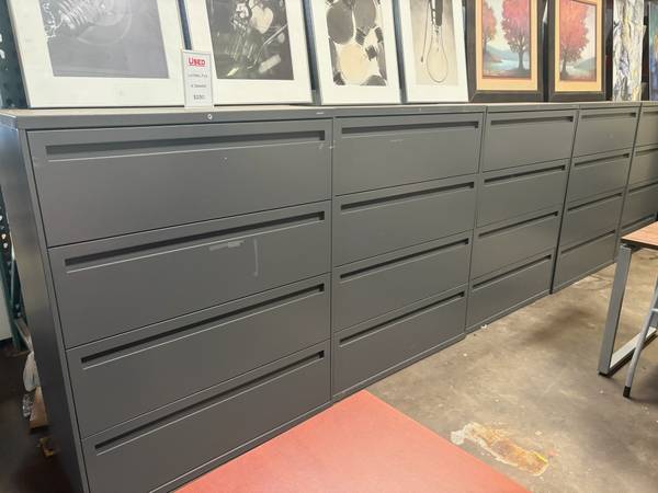 6+ HON 4 DRAWER FILE CABINETS 1