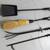 5 Pc Wrought Iron Fireplace Set 3 thumbnail