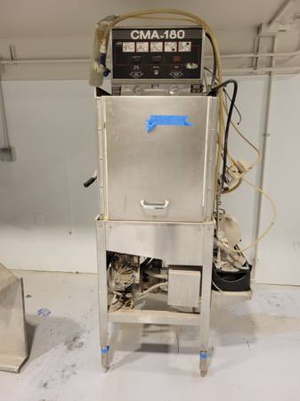 CMA 180T Commercial Dishwasher AS IS 1