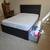 Ikea Brimnes bed with adjustable Lonset slat base & Marbacka mattres 4 thumbnail