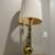 Vintage Stiffel Brass Lamp Linen Shade 4 thumbnail