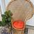 Stunning Vintage Peacock Chair with original cushion 14 thumbnail