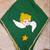 Vintage Star shaped Felt Christmas Tree Skirt 3 thumbnail