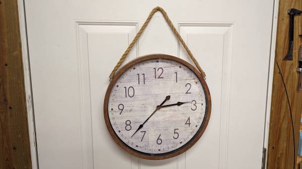 Driftwood Wall Clock 1