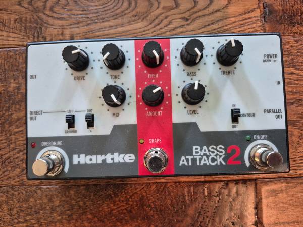 Hartke Bass Attack 2 Bass Pedal 1