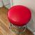 Red diner stool 4 thumbnail