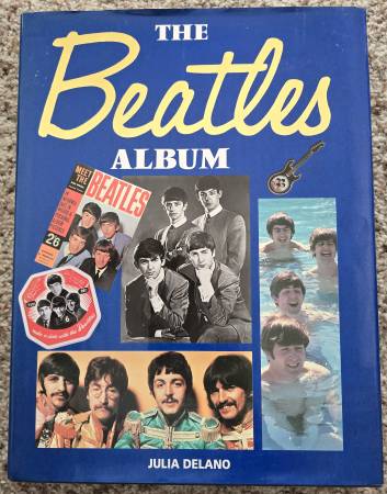 The Beatles Album - Julia Delano - Hardcover book with dust cover 1