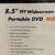 Mintek Portable DVD Player - Model MDP-1815 3 thumbnail