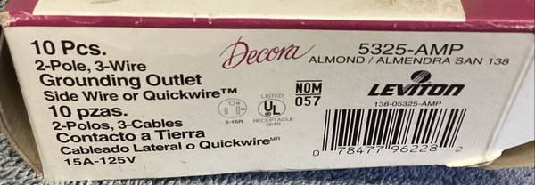 Leviton switches, outlets and covers 1