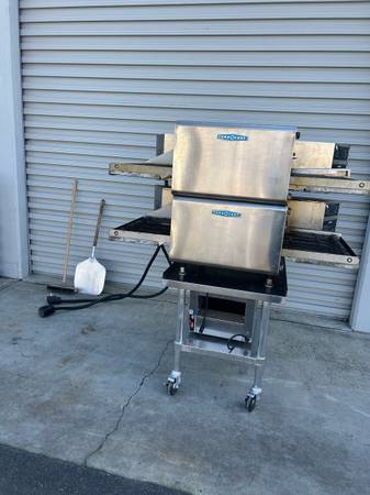 TURBOCHEF HHC2020 DOUBLE ELECTRIC  CONVEYOR PIZZA OVEN 1