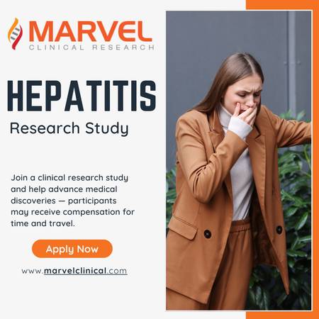 Earn up to $3,000 - Join our Hepatitis Study 1