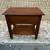 Ethan allen 2 tier cherry wood side table nightstand 1 thumbnail