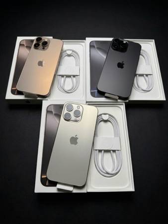 New iPhone 16 Pro Max 256gb Unlocked 100% Battery - cell phones