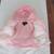 Girls 12 Months Pink Heart Print Winter Snow Jacket 2 thumbnail
