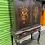 Antique French Victorian hand painted China/ liquor cabinet 2 thumbnail