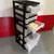 STACKED STORAGE SHELVES SHELF UNIT WITH WHEELS 2 thumbnail