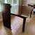 Wood dining room table with leaf 1 thumbnail