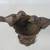 Country Cottage Rustic Cast Iron Bird Bath Trinket Dish 4 3/4" Tall 2 thumbnail