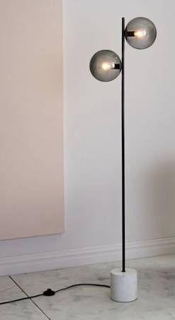 West Elm Sphere & Stem 2-Light Floor Lamp (62") [Custom] [$299+ new!] 1