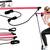 Portable Pilates Bar Kit with Resistance Band Purple or Pink 3 thumbnail