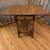 VINTAGE MAPLE DROP LEAF SERVING TABLE ON WHEELS SPRAGUE & CARLTON 5 thumbnail