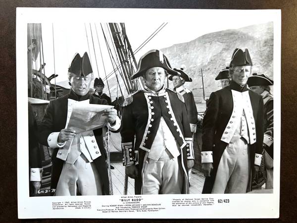 Original 8x10" BILLY BUDD (1962). With Peter Ustinov, Paul Rogers 1