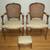 Estate Sale Vintage Chairs with Tiny Footstool 1 thumbnail