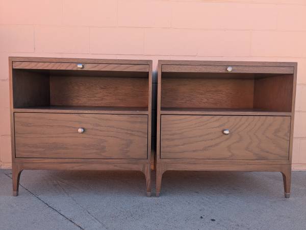 Modern regency wood side tables night stands end tables 1