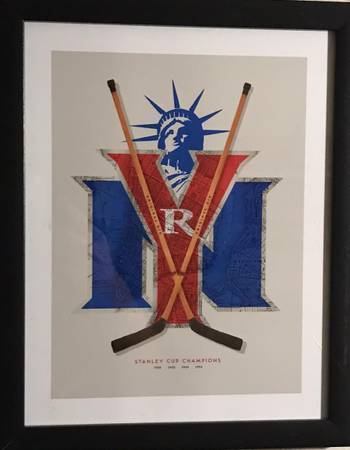 'Stanley Cup Champions' Framed Print Artwork 1