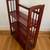Mission Style Solid Mahogany Wooden Foldable Three Tier Shelf/ Bookcase 9 thumbnail