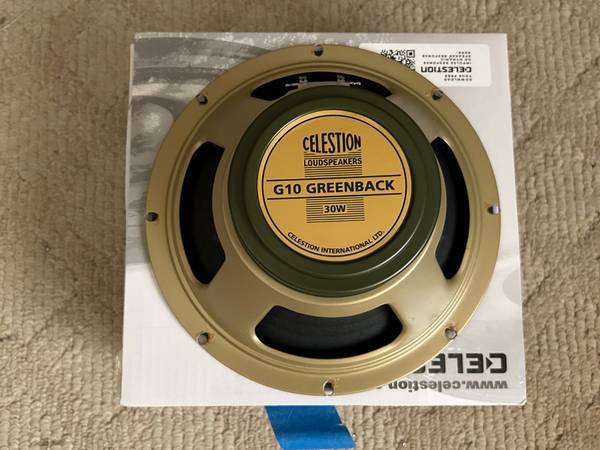 Celestion Green Back 10 inch speaker - musical instruments - by