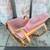 1960's Bio Form Bentwood Rocking Chair in Pink Velvet 5 thumbnail