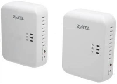 Zyxel PLA4205 Powerline Gigabit Ethernet Adapter Kit (2 pack) 1