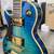 AIO Wolf WLP 750T Left-Handed Electric Guitar - Blue burst GS-061 10 thumbnail